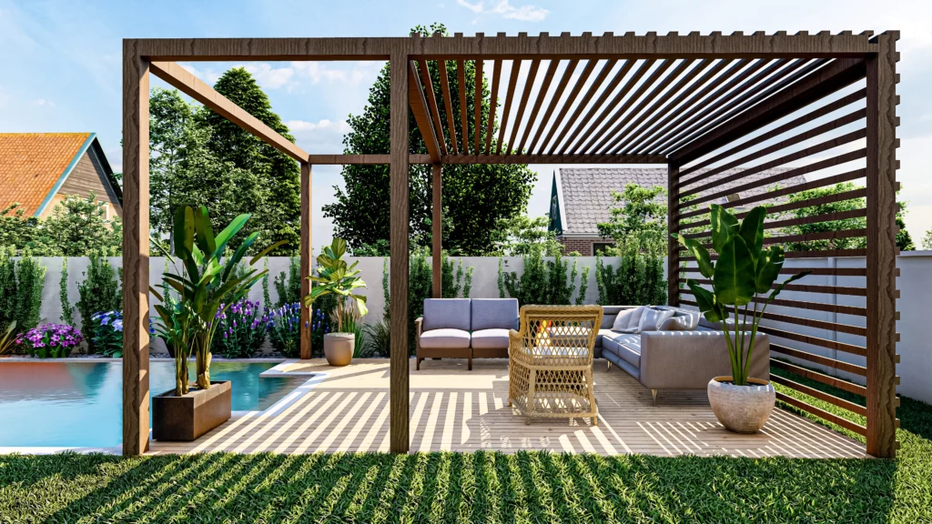 Entretenir sa pergola : entretenir les lames et la structure