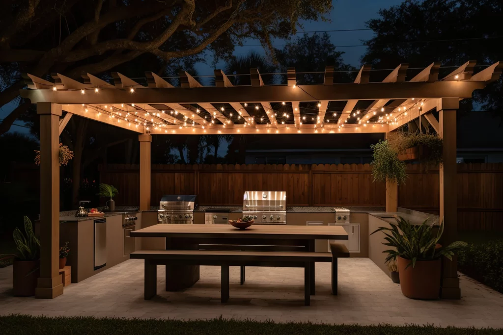 Aménager et décorer une pergola bioclimatique